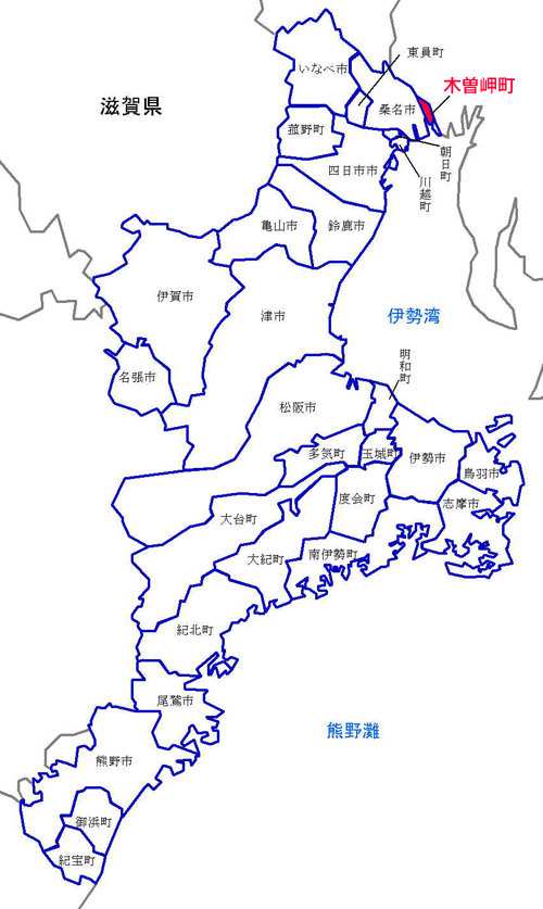 三重県地図